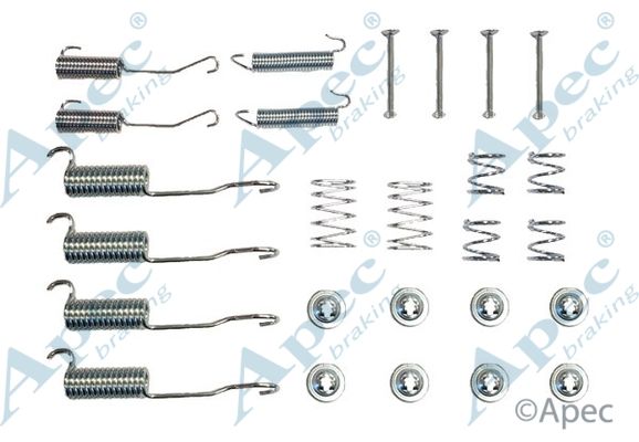 APEC BRAKING Комплектующие, тормозная колодка KIT881